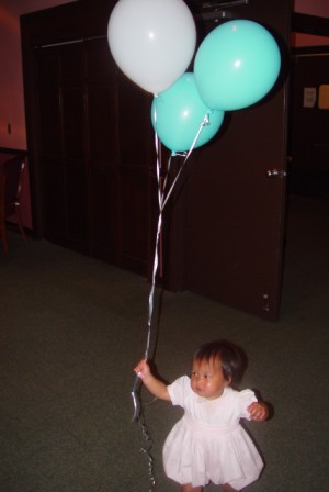 Kasen with Balloons
